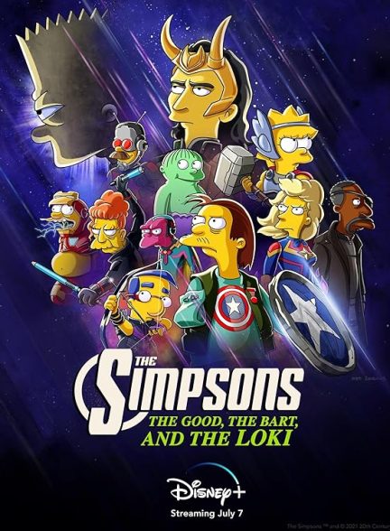 دانلود انیمیشن The Good, the Bart, and the Loki 2021